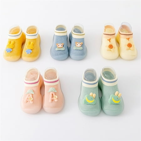 

Cathalem Girls Shoes Size 10 Boys Girls Animal Cartoon Socks Shoes Toddler Fleece WarmThe Floor Boys Tennis Shoes Size 3 Shoes Beige 0 Months