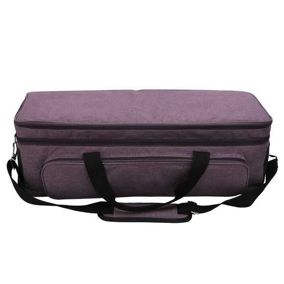 Wosthever Bolsa de transporte para máquina cortadora de alta resistencia OxfordCloth: bien organizada, hecha con tela Oxford Almacenamiento y organización del hogar púrpura