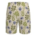 thumbnail image 6 of Naloa Skull Snake Men's Beach Shorts, Surfing shorts, Swim trunks, Quick Dry Swim Trunks for Surfing Beach Fun - Small, 6 of 9