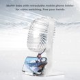 thumbnail image 4 of Ventilador recargable USB 2000mAh 3 velocidades Ventilador portátil Flujo de aire fuerte TFixol Ventilador, 4 of 7