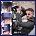 thumbnail image 3 of Kit de corte de pelo disponible las 24 horas del día, 7 días a la semana, guía de autocorte para hombre con escote, 3 of 9