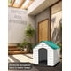 thumbnail image 4 of RED VELVET Casa Perro Casetas de Plástico Exteriores, Resistente al Agua y Clima,Fácil de Montar, Jardín, Patio y Exterior (Verde, Grande), 4 of 6
