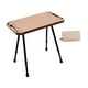 thumbnail image 5 of Mesa plegable para exteriores, mesa de camping de aleación de aluminio, ligera, fácil de guardar. Caqui, 5 of 9