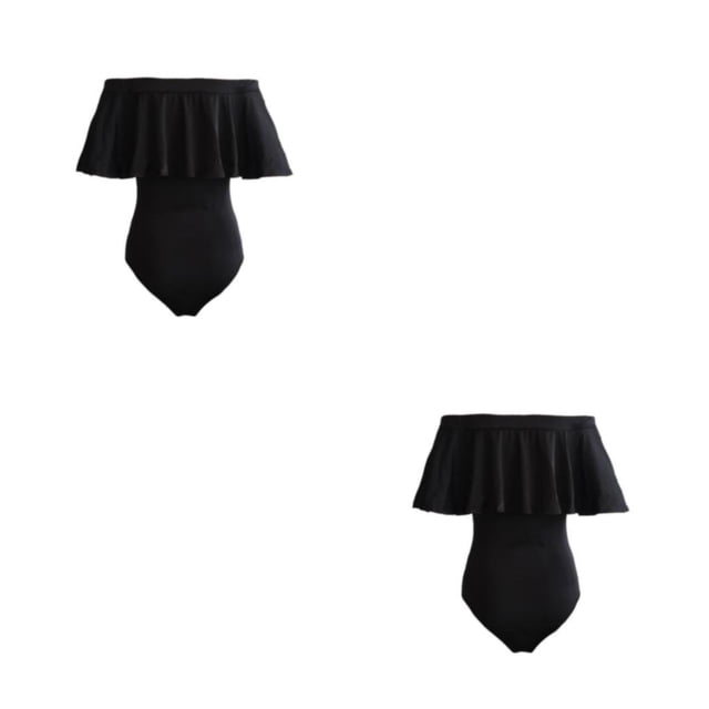Traje de baño de verano Minnieouse Mono de surf mujer Poliéster Fotografía barco cuello
