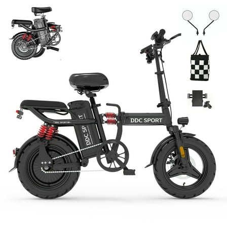 Folding Electric Bike for Adults with 700W Peak Motor, Ebike with 960Wh Battery, 25-40 Miles Range, Foldable Electric Bicycle for Men Women Commuter Travel
