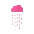 thumbnail image 2 of de Lluvia de La Que Cuelgan La Decoración para La de Bienvenida Al Bebé Niños Rosado, 2 of 8