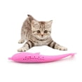thumbnail image 3 of Agiferg Soft Silicone Mint Fish Cat Toy Pet Cat Teether Silicone Pet Grams Toy, 3 of 3