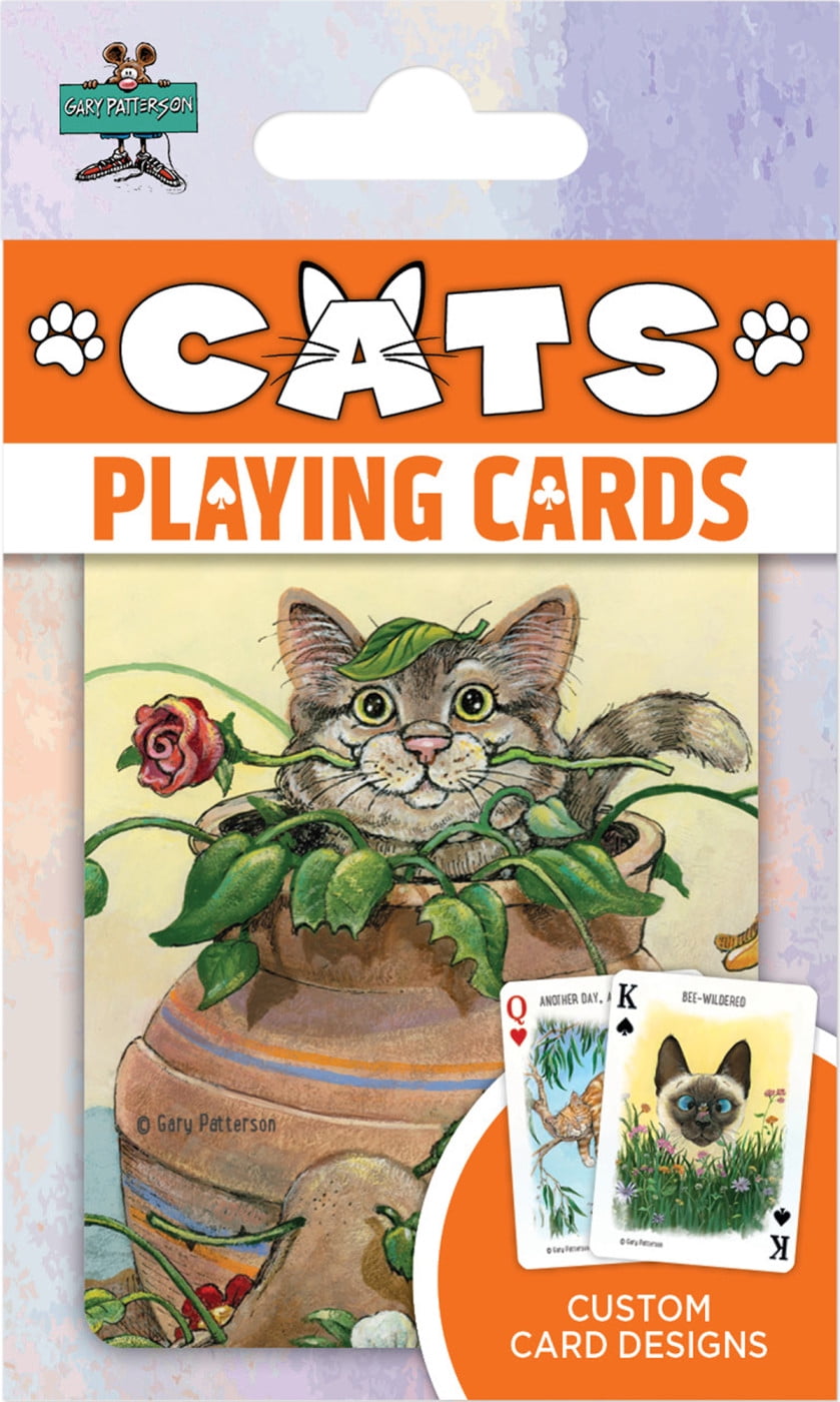 MasterPieces Family Games - Cats Theme Playing Cards