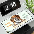 thumbnail image 3 of Beagle Mother Book Lover Living That Dog Mom Life Happy Mother's Day Desk Mat Full Keyboard Mouse Pad Beagles Dog Lover Gifts Idea Large Mousepad - 03004, 3 of 5