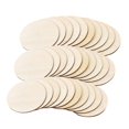 thumbnail image 3 of Rodajas de madera de 4 pulgadas, adornos para bodas, decoración, manualidades y bricolaje. 30 piezas redondas, 3 of 9