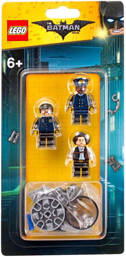 LEGO Female Police Officer City Minifigure Lot of 2 Cop robber bad girl blue 