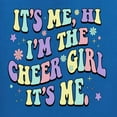 thumbnail image 6 of Wild Bobby Its Me I'm The Cheer Girl Unisex Crewneck Sweatshirt, 6 of 6
