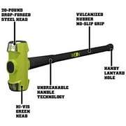 Wilton Tools 22036 Heavy Duty 20Lb Head B.A.S.H. Drop Forged Steel Sledge Hammer