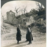 World War I: Ruins, C1919. /Nruins In The Village Of Courteass, France, On The Road To Belleau Wood Near Chateau