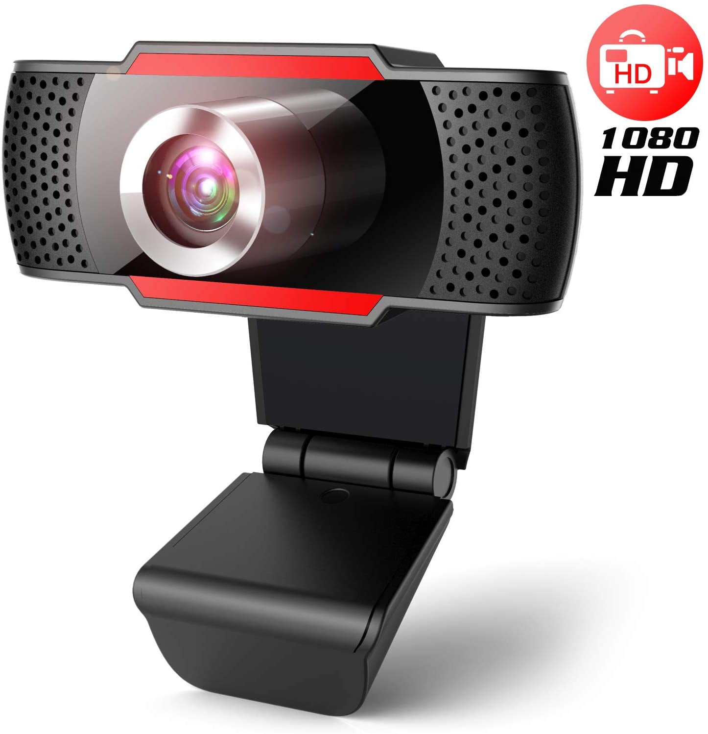 1080P Full HD WEBCAM WITH MICROPHONE,JOYACCESS USB Computer Camera