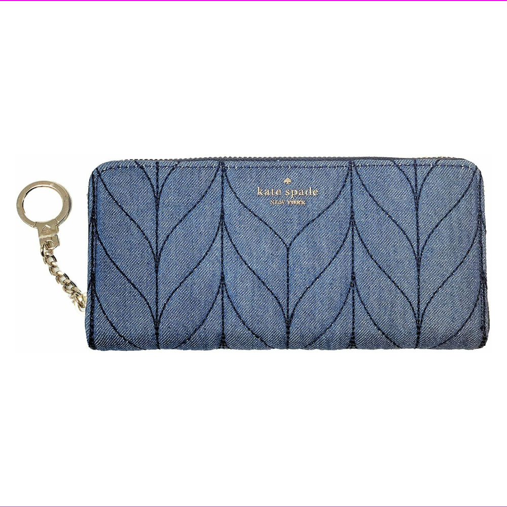kate spade denim wallet