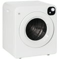 thumbnail image 1 of HOMCOM Séchoir Électrique Portable 1300 W 3,22 Pi3 Séchoir à Lessive Compact Blanc, 1 of 10