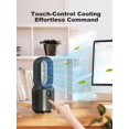 thumbnail image 2 of Ventilador de escritorio let'me F8 de 33 cm con control táctil sin aspas, 3 velocidades, 2 of 9