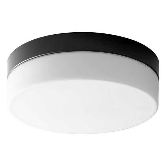 11.25 inch 20.7W 1 Led Flush Mount-Black Finish Bailey Street Home 766-Bel-4591245