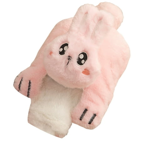 

MWstore 400ml Hot Water Bottle Refillable Cute Cartoon Good Heat Retention Safe Explosion-proof Warm Hands Leakproof Sheep Shape Non-elec