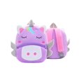 thumbnail image 2 of Mochila preescolar de felpa animalitos, 2 of 3