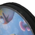 thumbnail image 3 of BQLZR Wave Bead Ocean Drum Percussion Instrument with Fish Patton 10 inch, 3 of 5
