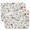 Cute Floral, variant on 2pcs Artistic Dog Print Quick Dry Kitchen Mat Absorbent Foldable Protector