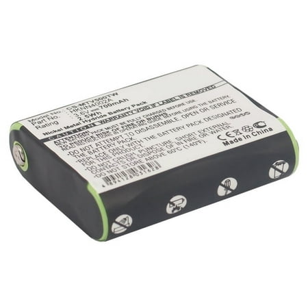 Replacement Battery for Motorola EM1000 EM1000R EM1020R FV300 FV500 FV600 FV700 FV800 KEM-ML36100 MC220 MC220R MC225 MC225R MD200 MD200R MD200TPR MD320CR MJ270 MJ270R MJ27OR MJ430R 3.6V/700mAh