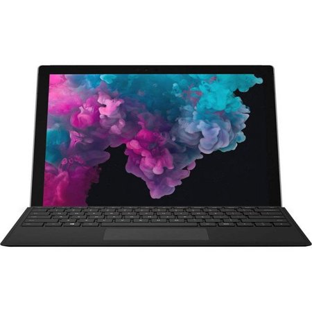 Pre-Owned Microsoft Surface Pro 6 (with Black Keyboard)- Intel Core i5 - 12.3-icnh Display, Touchscreen - 8GBRAM, 128GB Memory - Platinum - Fair Condition (NKR-00001)