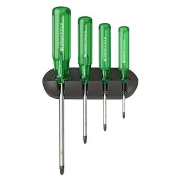 PB Swiss PB 243 Classic Screwdrivers Set with Wall Mount