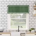 thumbnail image 4 of Green Retro Greek Key Kitchen Valances for Windows 54x18 Inch Kitchen Curtains Valances Rod Pocket Geometric Greece Ancient Rustic Bathroom Window Valances for Window Treatment Decor, 4 of 6