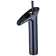 thumbnail image 1 of Grifo de lavabo monomando, cascada, monomando, negro, Retro, monomando, grifo de lavabo de latón, grifo de baño de encimera alta, 1 of 5