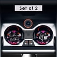 thumbnail image 2 of 2PCS Car s for Cup Holders - Perfect Absorbent Car s Car Accessories 2.56" Ceramic s with Cork Back and Finger Slot,Car Cup Holders s to Keep it Clean and Dry, 2 of 7