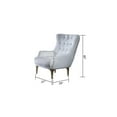 thumbnail image 4 of Lust Modern Style Chair Made with Wood in White, 4 of 5