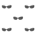 thumbnail image 3 of Minnieouse Pinhole Glasses Small Holes Compact Purpose Eyewear Convenient Eyeglasses Special Shock Resistant Porous Design No.1 5piezas, 3 of 6