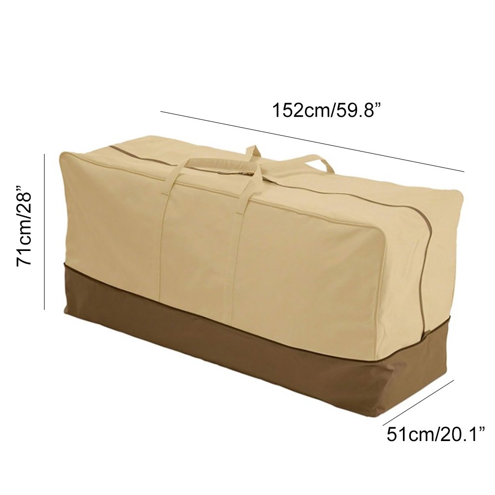 Lemonbest Furniture Cushion Storage Bags Waterproof Patio Seat Pads Organizer Bag Outdoor Furniture Cover Handbag Walmart Canada