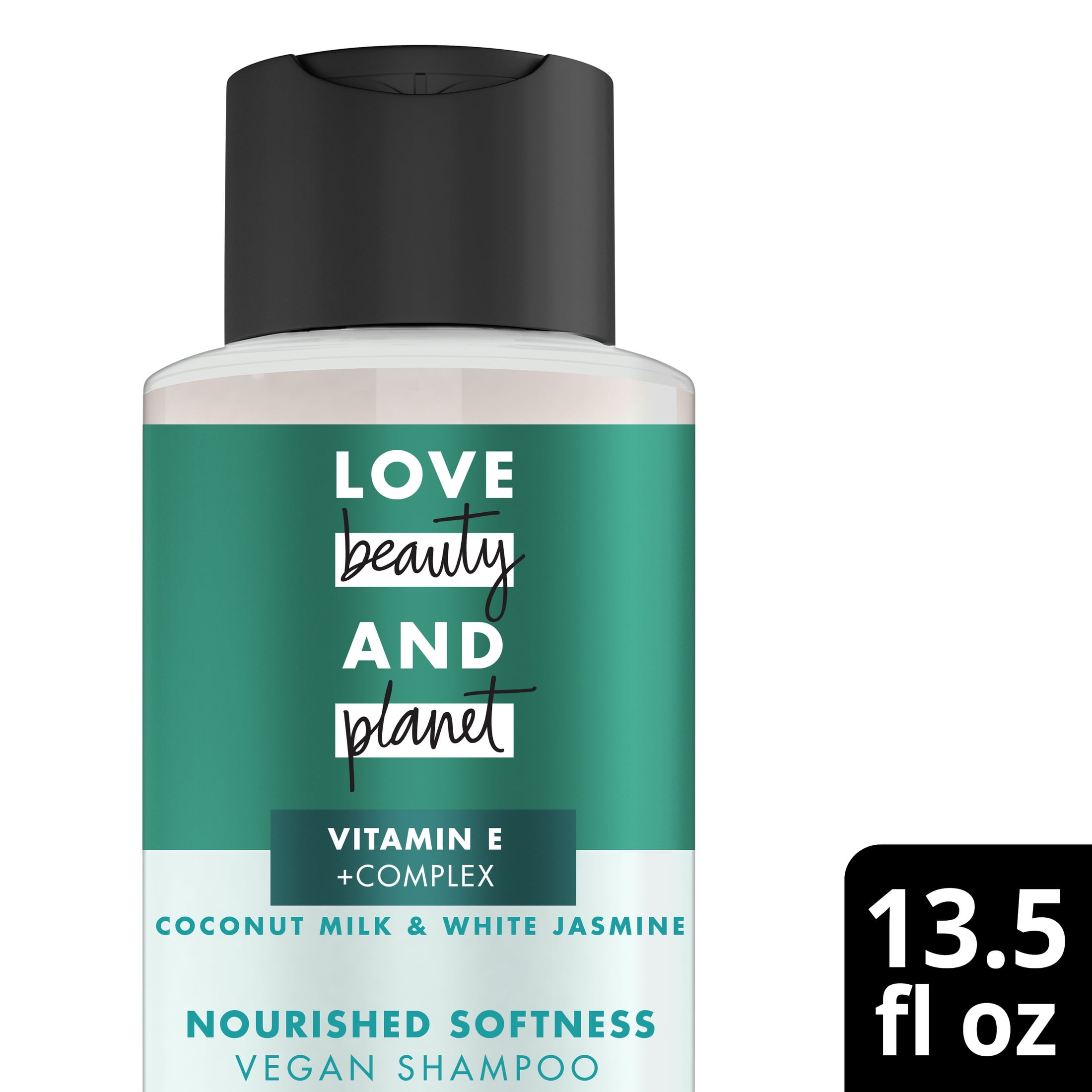 Love Beauty and Planet Daily Shampoo for Curly Hair with Coconut Milk, White Jasmine, 13.5 fl oz