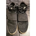 thumbnail image 2 of Ad-id-as Mens Tubular ATHLETIC SHOES SZ 10 Invader Strap BB5037 Black Faux Suede, 2 of 6