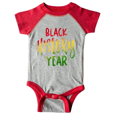 

Inktastic Black History Year in Red Yellow Green Gift Baby Boy or Baby Girl Bodysuit