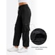 thumbnail image 5 of Pantalones cargo CRZ YOGA ligeros para mujer, color negro, talla M, 5 of 6