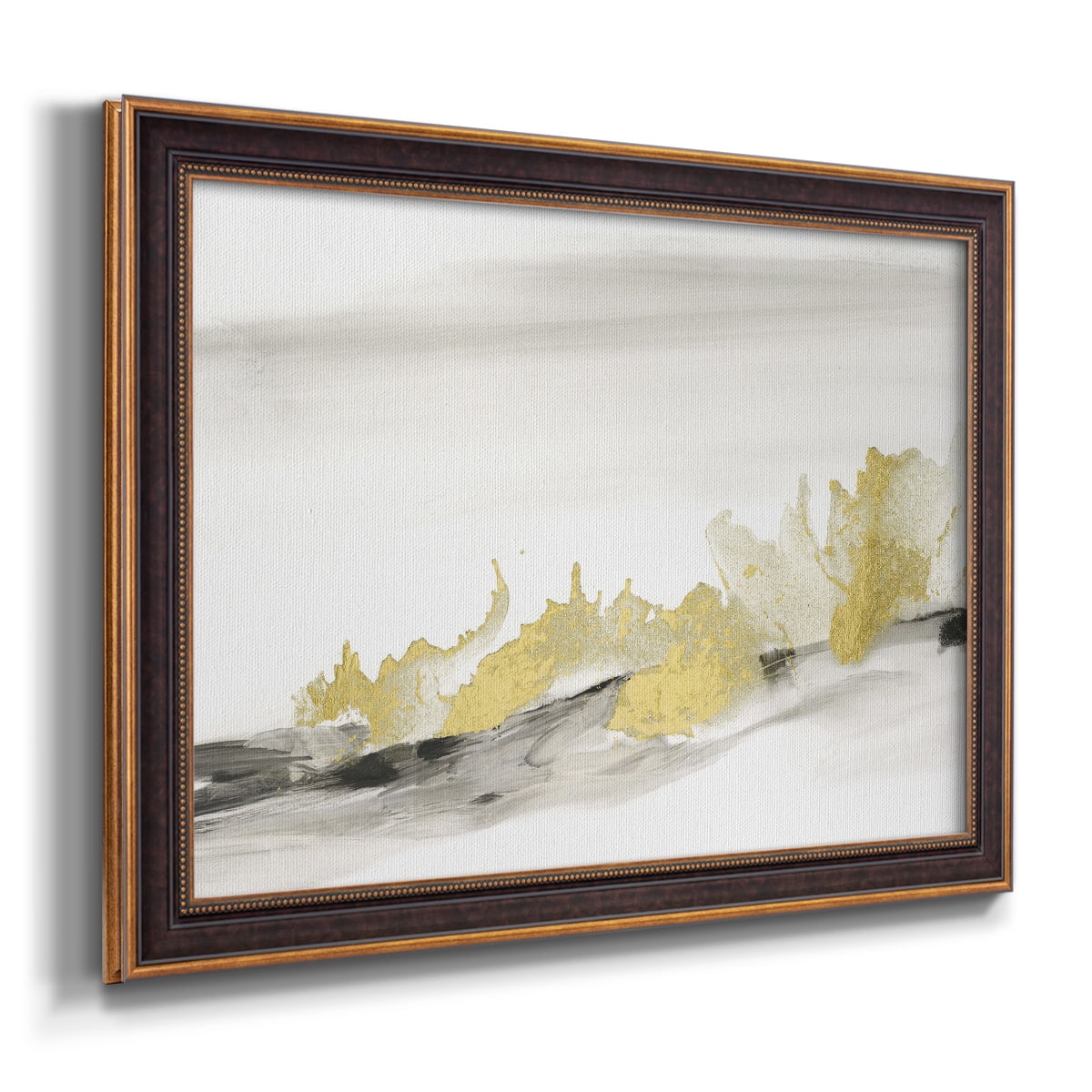Gold on the Horizon II Premium Framed Canvas- Ready to Hang