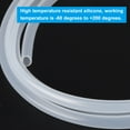 thumbnail image 4 of Uxcell 1/2" ID x 5/8" OD Silicone Tubing 1 Roll 10ft High Pure Silicone Hose Tube Flexible Clear Pipe, 4 of 6
