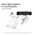 thumbnail image 4 of Rainbow Neon Light USB Powered Rainbow Neon Sign Cute Colorful, 4 of 9
