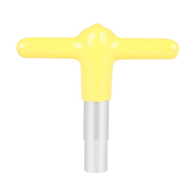 MERIGLARE Steel Drum Tuning Key T-type Tuner Square Socket Hardware Tool yellow