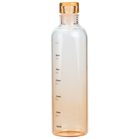 

Gradient Water Bottle Jugs for Storage Transparent Men and Women High Borosilicate Delicate Glass Bottles
