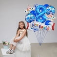 thumbnail image 2 of Globos de Cumpleaños ISTOVO Set de 8º Aniversario en Azul Royal de Látex y Foil, 2 of 6