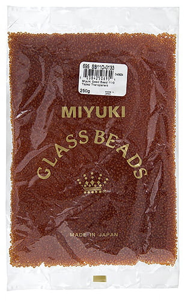 Miyuki Glass Seed Beads 11/0 (250g) DB0133 Transparent Topaz Bead for Craft