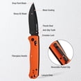 thumbnail image 5 of Mossy Oak Folding Pocket Knife with D2 Blade - Orange, 5 of 8