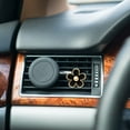thumbnail image 5 of 6 Pcs Daisy Flower Air Vent Clip Accessories Air Conditioning Outlet Clip Car Air Freshener Dashboard Accessories Charm Car Inter Decor(2.5 cm, 3 cm, 3.3 cm,Black), 5 of 13