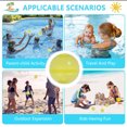 thumbnail image 4 of 1/4 Uds globo de agua reutilizable bomba de agua luminosa bolas de salpicaduras juguete de piscina (amarillo), 4 of 7